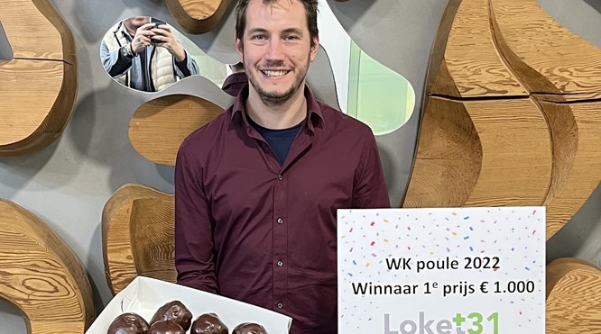 Mark Tuns wint WK Poule 2022